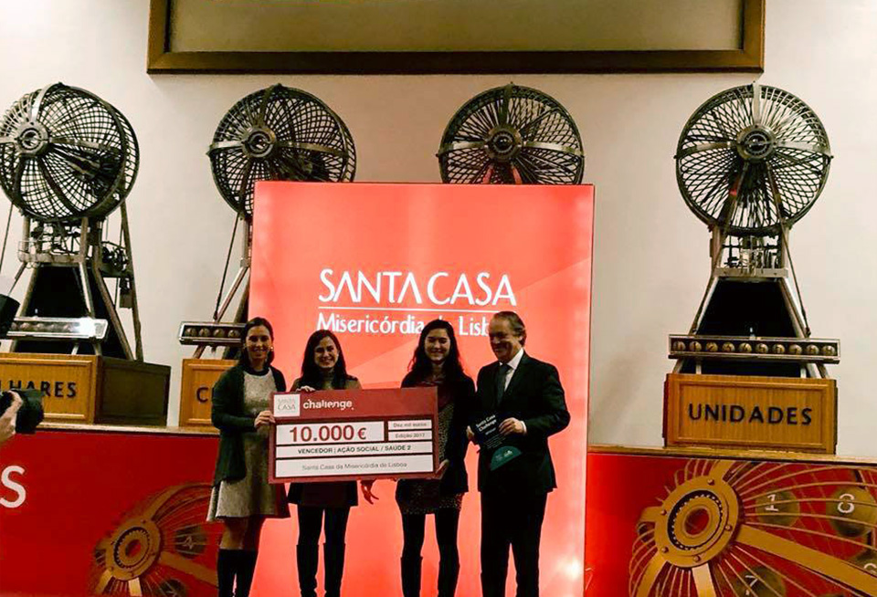 Patient Innovation wins Santa Casa Challenge with project “Dar a mão” (Give a hand)