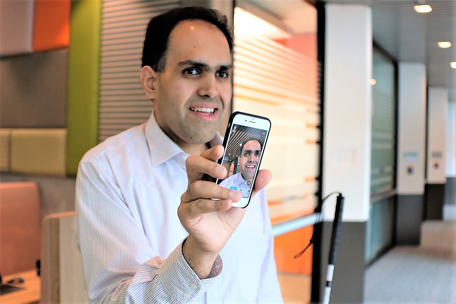 Blind developer creates app to help him and other navigate the world ...