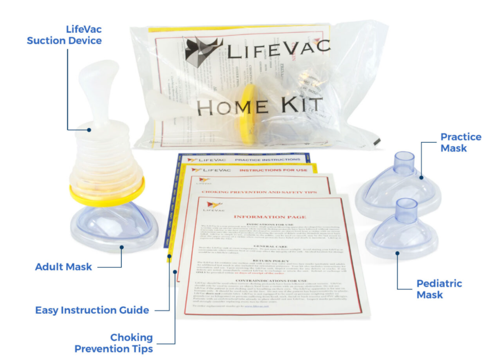 LifeVac – A dad-made device to clear an obstructed airway
