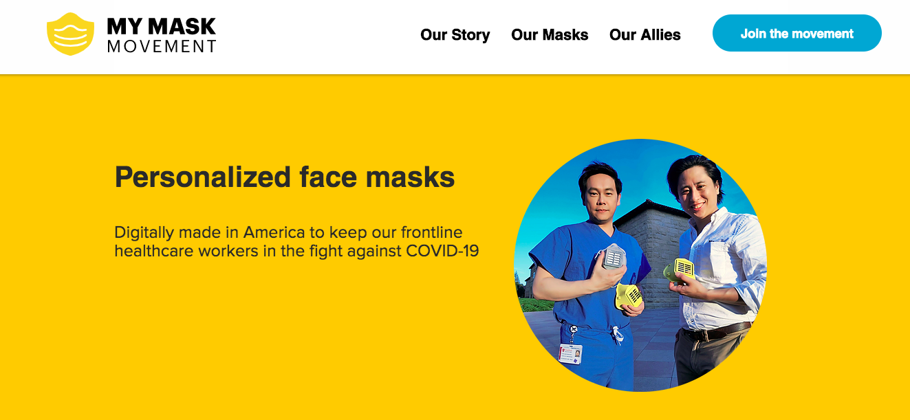 Mask Platform Platform provides custom face masks to healthcare workers | Patient ...